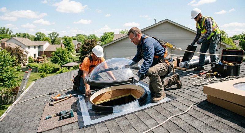 Dome Skylight Replacement in Marin County, CA