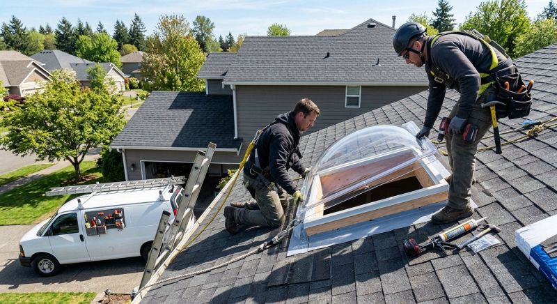 Dome Skylight Replacement in Santa Rosa, CA