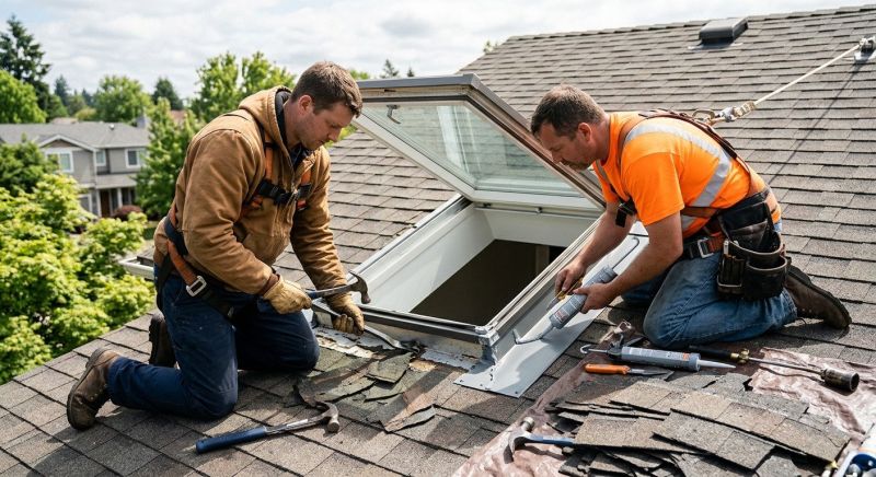 Glass Skylight Repair in Redmond, WA